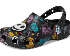 Crocs Kids Jack Skellington Nightmare Before Christmas Classic Clogs (Little Kid/Big Kid)