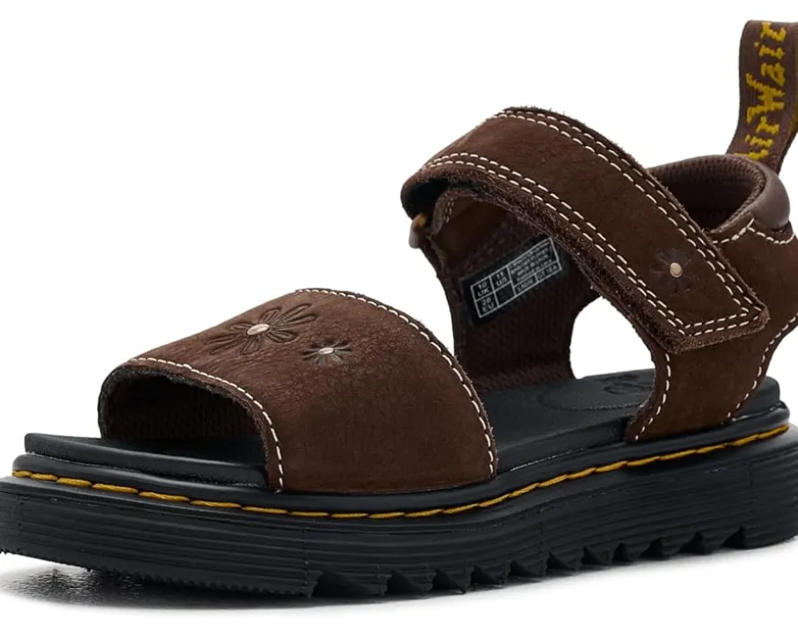 Dr. Martens Kid's Collection Marlowe Flower J (Little Kid/Big Kid)