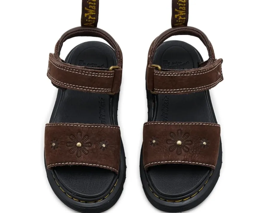 Dr. Martens Kid's Collection Marlowe Flower J (Little Kid/Big Kid)