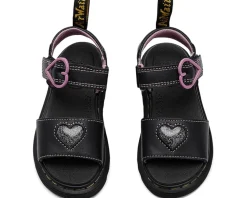 Dr. Martens Kid's Collection Marlowe Hearts II J (Little Kid/Big Kid)