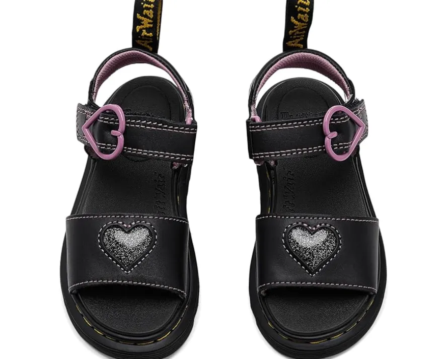 Dr. Martens Kid's Collection Marlowe Hearts II J (Little Kid/Big Kid)