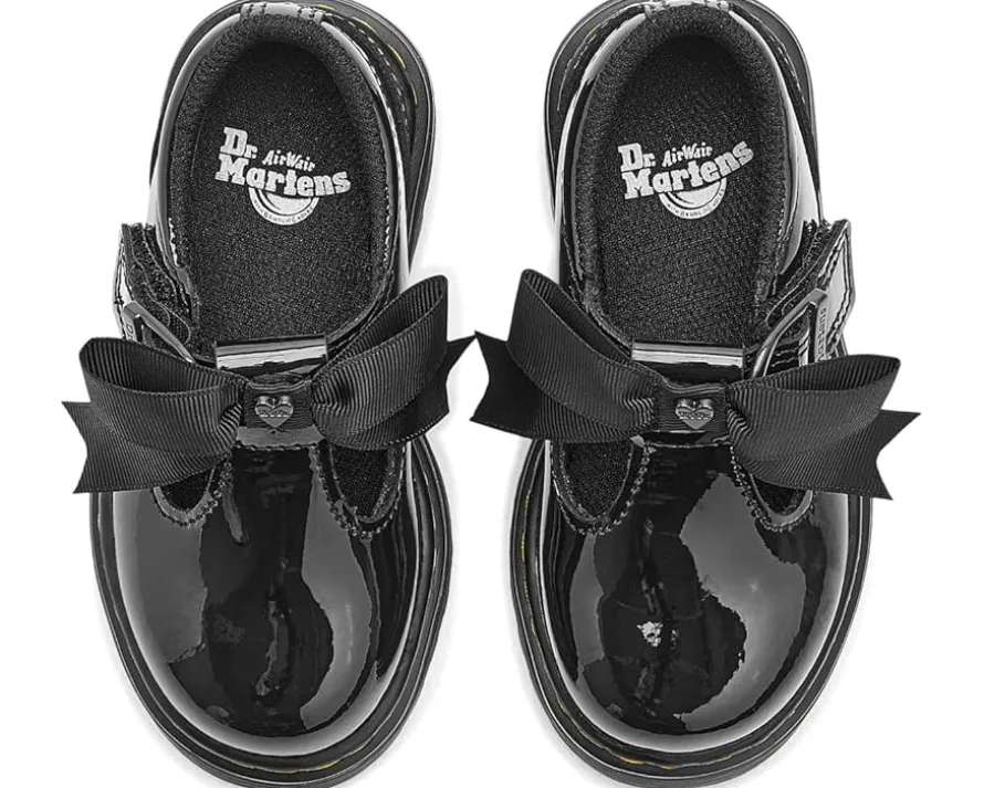 Dr. Martens Kid's Collection Polley II Bow T (Toddler)