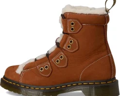 Dr. Martens 1460 Lace To Toe Fur Lined Boots Women's