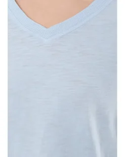 Elliott Lauren Garment Dye Tees - V-Neck 3/4 Sleeve Tee Women's