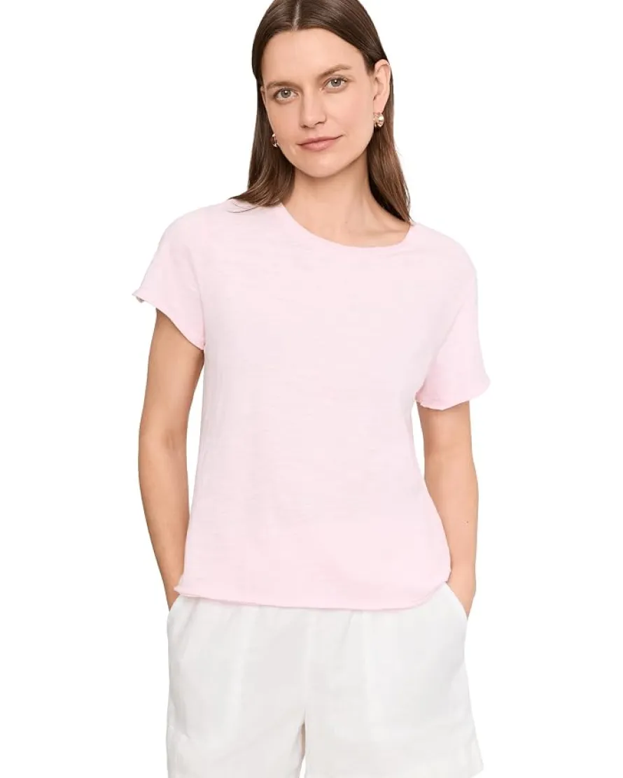 Elliott Lauren Garment Dye Tees - Short Sleeve Crew Neck Tee Women's