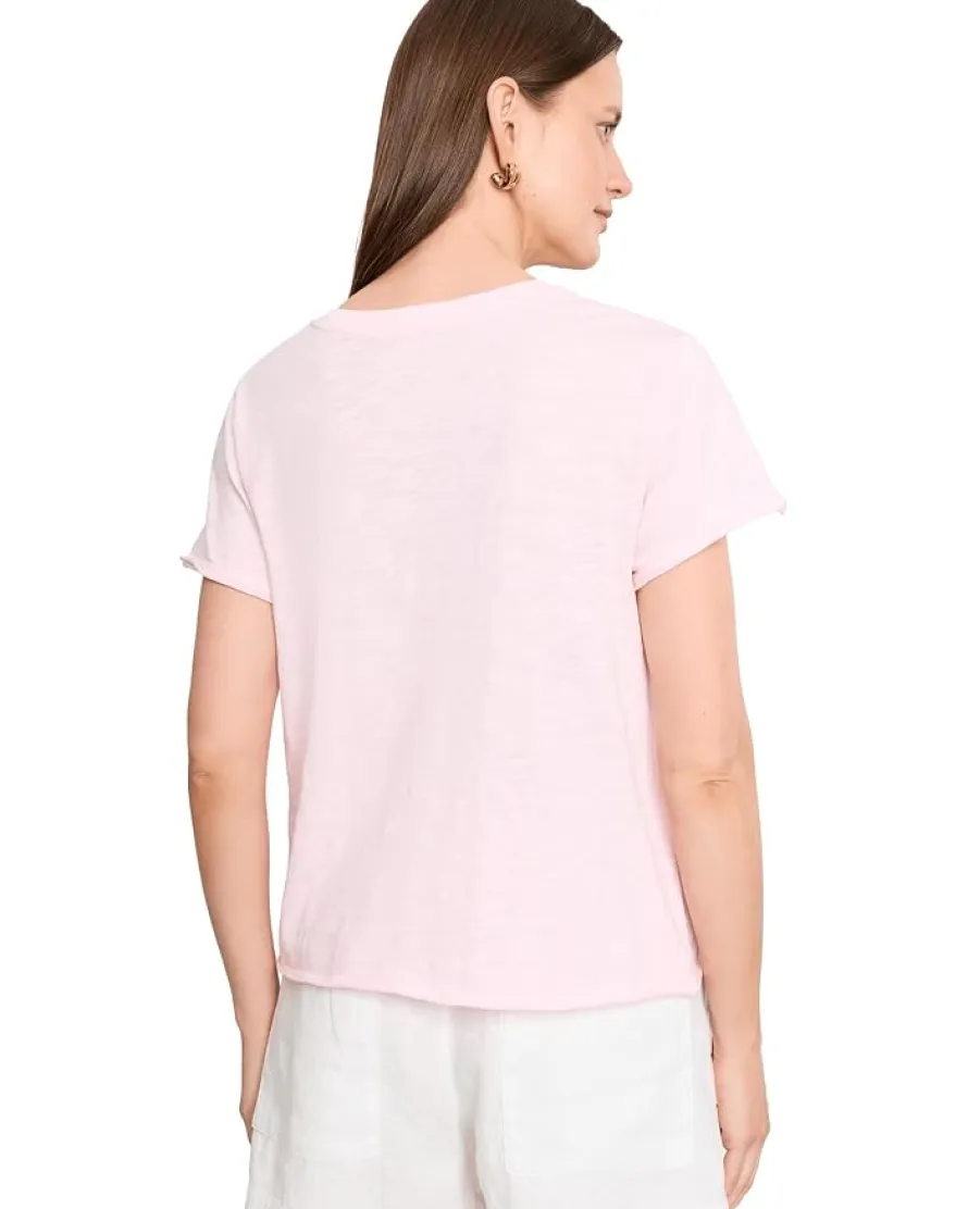 Elliott Lauren Garment Dye Tees - Short Sleeve Crew Neck Tee Women's