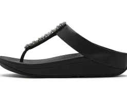 FitFlop Fino Pearls-and-crystal Toe-post Sandals Women's