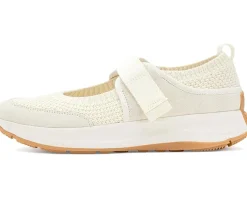 FitFlop F-mode Flow Knit/Suede Mary Janes Women's