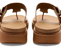 FitFlop Gen-FF Buckle Leather Toe-Post Sandals Women's