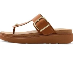 FitFlop Gen-FF Buckle Leather Toe-Post Sandals Women's