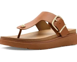 FitFlop Gen-FF Buckle Leather Toe-Post Sandals Women's