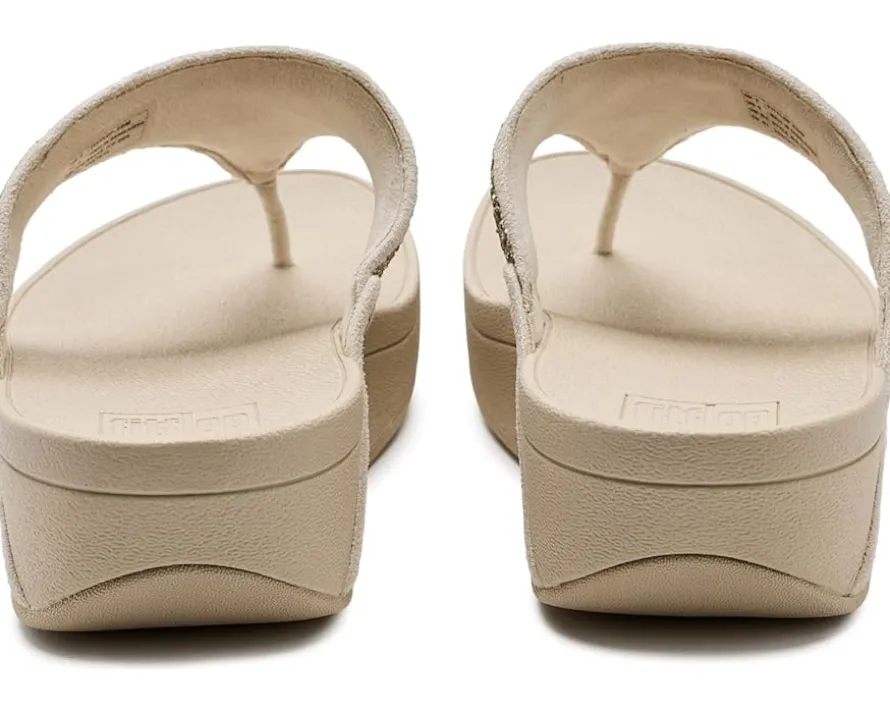 FitFlop Lulu Multi-Tonal Glitter Toe-Post Sandals Women's