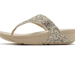 FitFlop Lulu Multi-Tonal Glitter Toe-Post Sandals Women's