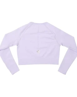 Flo Active Hollie Long Sleeve Ribbed Seamless Top (Big Kids)