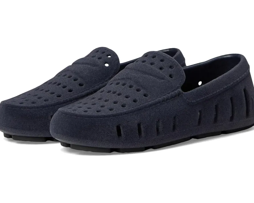 Floafers Kids Prodigy Driver Faux Suede (Big Kid)