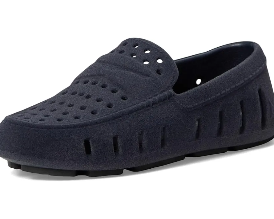 Floafers Kids Prodigy Driver Faux Suede (Big Kid)