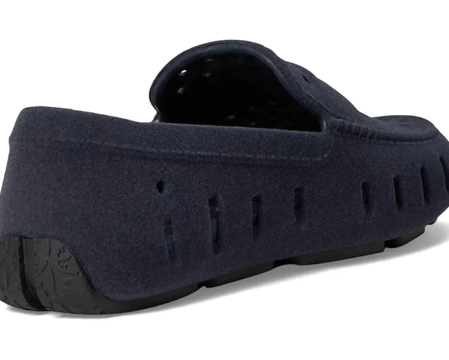 Floafers Kids Prodigy Driver Faux Suede (Big Kid)
