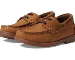 Florsheim Kids Croquet Jr Moc Toe Boat Shoe (Toddler/Little Kid/Big Kid)