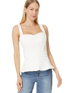 7 For All Mankind Sweetheart Seamed Top Women's
