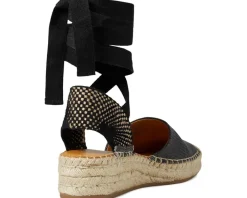 Franco Sarto Britney Ankle Strap Wedge Espadrilles Women's