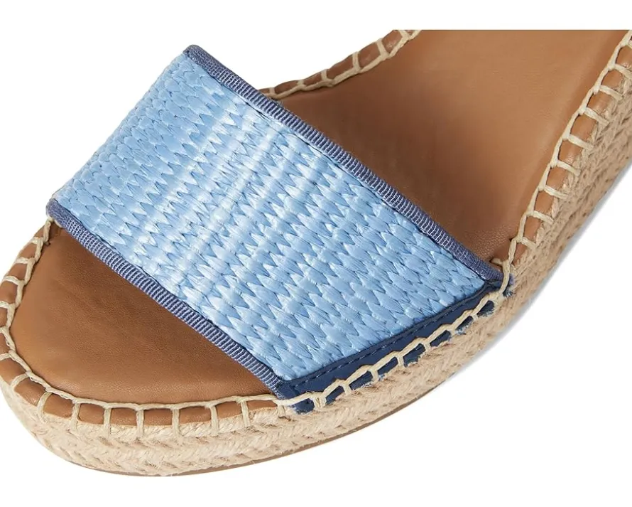 Franco Sarto Clemens Raffia Espadrille Wedge Heel Sandals Women's