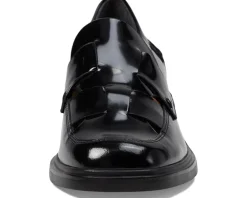 Franco Sarto Gene Cut Out Heeled Loafers Women's