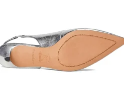 Franco Sarto Khloe Pointed Toe Slingback Kitten Heel Women's