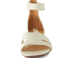 Franco Sarto Nora Ankle Strap Low Block Heel Sandals Women's