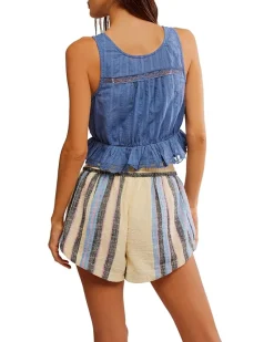 Free People Alana Lace Tank Women's