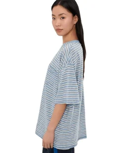 Free People All Love Stripe Pocket Tee Women's