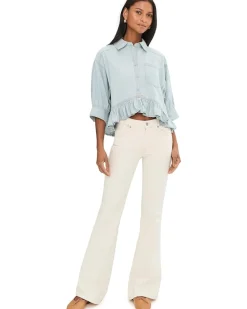 Free People Bailey Denim Shirt Women's