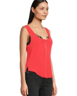 Free People Care Bryson Henley Tank Women's