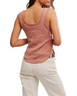 Free People Care Bryson Henley Tank Women's