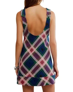 Free People Carven Plaid Mini Women's