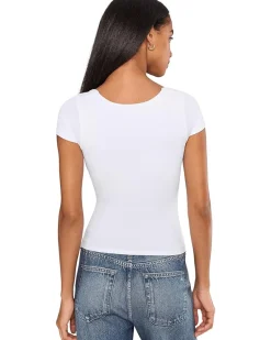 Free People Clean Lines Baby Tee Women's
