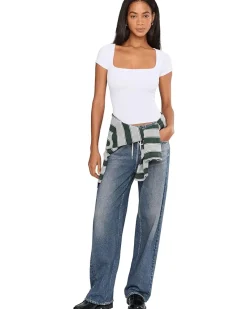 Free People Clean Lines Baby Tee Women's