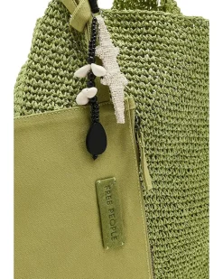 Free People Coastal Crush Straw Tote