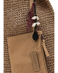 Free People Coastal Crush Straw Tote