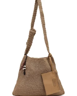 Free People Coastal Crush Straw Tote