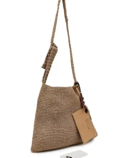 Free People Coastal Crush Straw Tote
