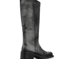 Free People Dana Distressed Pull-on Boots Women's