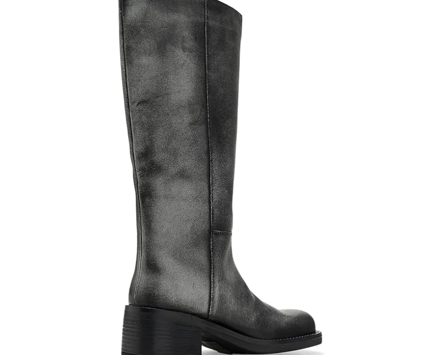 Free People Dana Distressed Pull-on Boots Women's