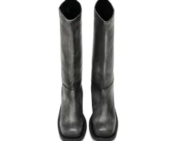 Free People Dana Distressed Pull-on Boots Women's