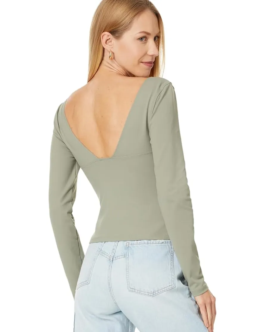 Free People Duo Corset Long Sleeve Women's