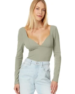 Free People Duo Corset Long Sleeve Women's