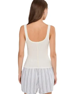 Free People End Game Pointelle Tank Women's