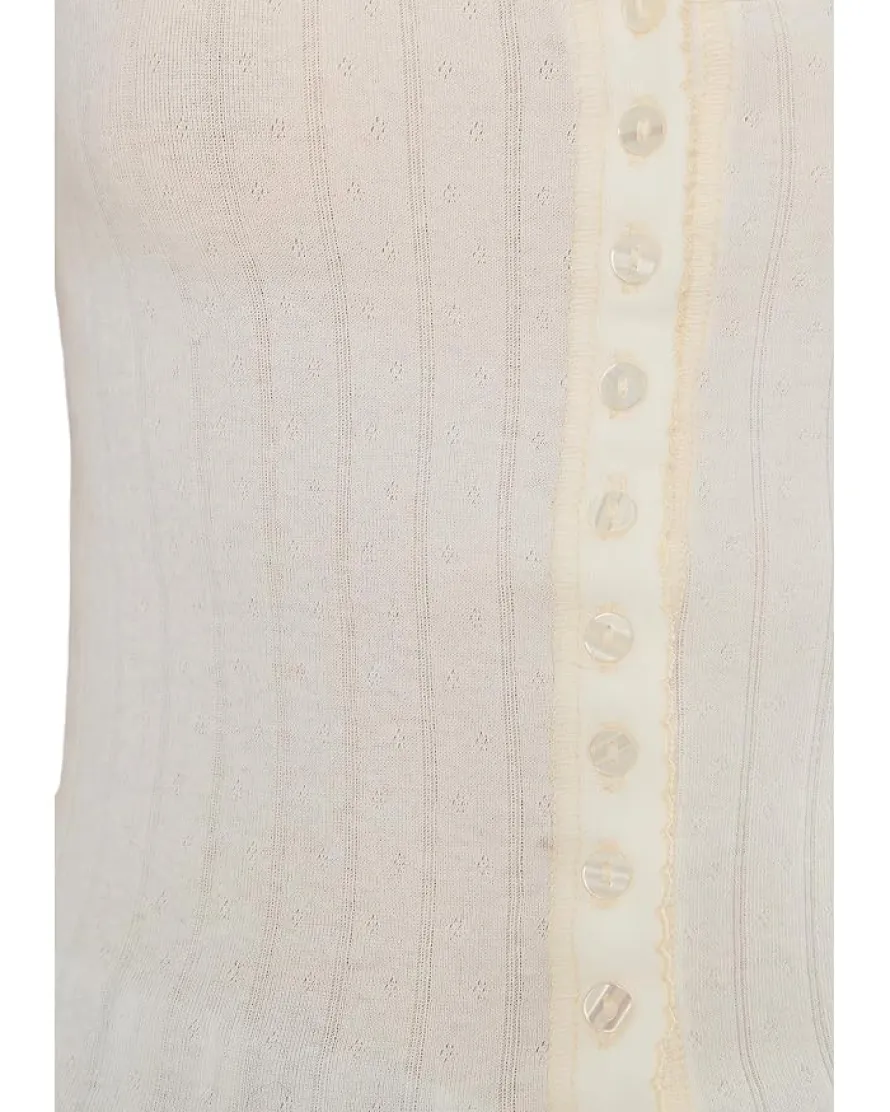 Free People End Game Pointelle Tank Women's