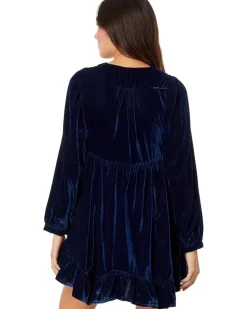 Free People Estella Velvet Mini Women's