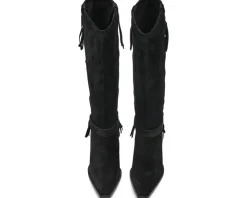 Free People Faith Fringe Western Boots Women's