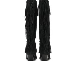 Free People Faith Fringe Western Boots Women's